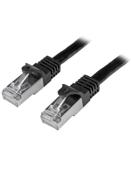 StarTech.com N6SPAT2MBK cable de red 2 m Cat6 SF UTP (S-FTP) Negro