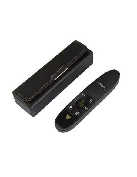 StarTech.com Mando a Distancia para Presentaciones Inalámbrico con Puntero Láser Verde - 27m - Negro