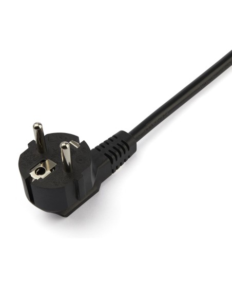 StarTech.com PXT101YEU2M Cable de 2m de alimentación para ordenadores Schuko CEE7 a 2x C13 en Y - Cable de Alimentación Tipo Eur
