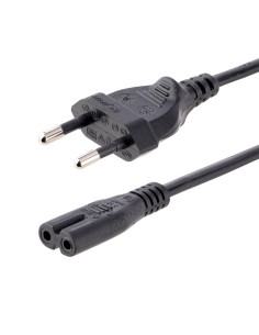 StarTech.com PXTNB2SEU1M Cable de Alimentación Estándar de 1m para Ordenador Portátil - Cable Europeo a C7 para Laptop