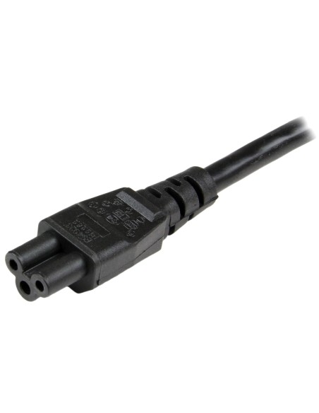 StarTech.com PXTNB3SEU2M Cable de Alimentación Corriente de 2m Schuko CEE7 a IEC320 C5 Acoplador para Laptop