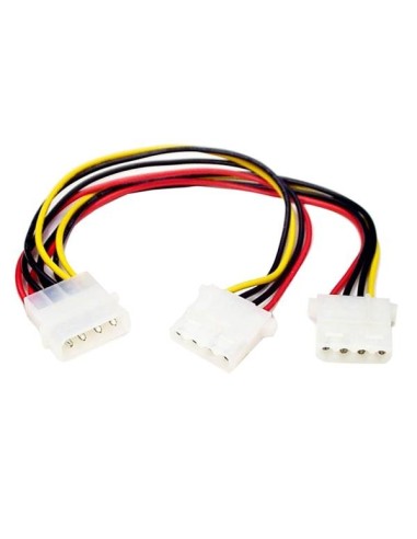 StarTech.com Adaptador Cable en Y Divisor Molex 4 Pines - 2x Hembra y 1x Macho LP4 - Splitter