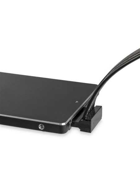 StarTech.com Cable Adaptador Bifurcador Divisor Splitter de Alimentación SATA de 40cm - 4x Receptáculos Hembra SATA