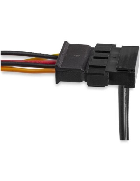 StarTech.com Cable Adaptador Bifurcador Divisor Splitter de Alimentación SATA de 40cm - 4x Receptáculos Hembra SATA