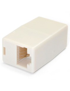 StarTech.com Paquete de 10 Cajas de Empalme Modulares Acopladores para Cable Cat5e Ethernet UTP - 2x Hembra RJ45 - Beige