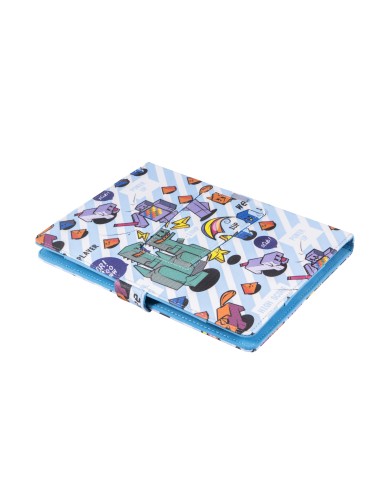 FUNDA TABLET SilverHT Universal Estampada PIXEL GAMER + teclado MicroUSB 9 - 10.1 111934540199