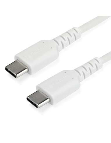 StarTech.com Cable de 1m USB-C Macho a Macho - Blanco RUSB2CC1MW