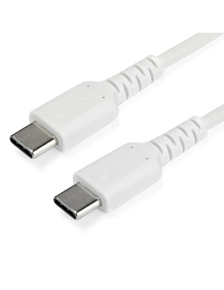 StarTech.com Cable de 1m USB-C Macho a Macho - Blanco RUSB2CC1MW