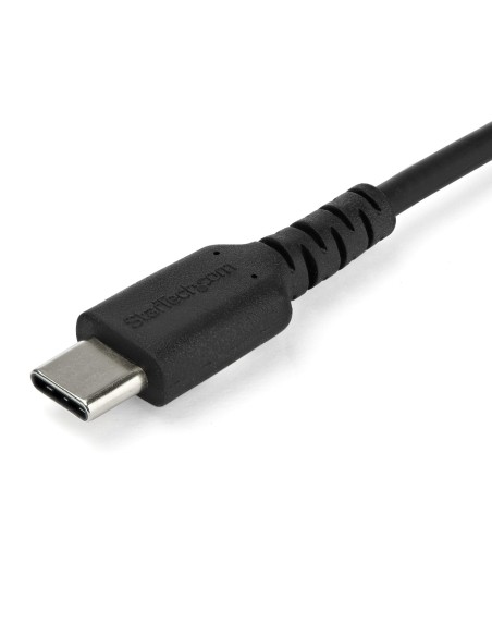 StarTech.com Cable de 2m USB-C Macho a Macho - Negro RUSB2CC2MB