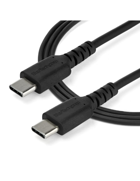 StarTech.com Cable de 2m USB-C Macho a Macho - Negro RUSB2CC2MB