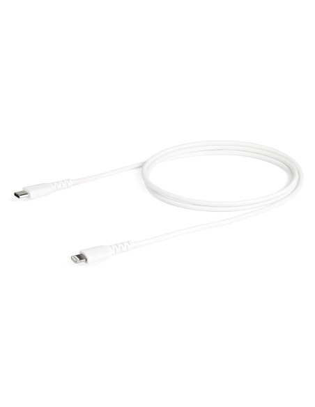 StarTech.com Cable de 1m Lightning a USB-C Macho a Macho - Certificado MFI - Blanco RUSBCLTMM1MW