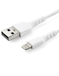 StarTech.com Cable de 2m Lightning a USB Tipo-A Certificado MFi - Blanco RUSBLTMM2M