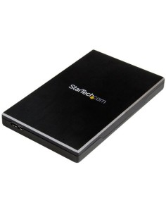 StarTech.com Caja 2.5 USB 3.1 Gen 2 de 1 bahÍ­a SATA III - Negro S251BMU313