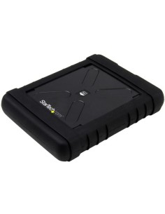 StarTech.com Caja 2.5 USB 3.1 SATA robusta con UASP para disco duro o SSD - Negro S251BRU33