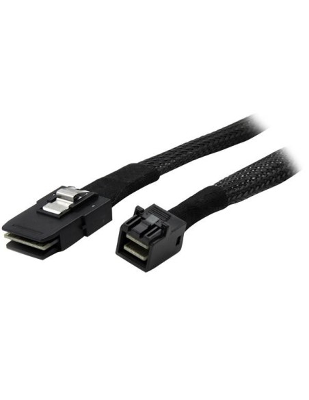 StarTech.com SAS87431M Cable datos Mini-SAS Interno SFF-8087 a SFF-8643 Negro 1m