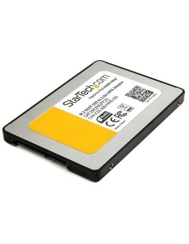 StarTech.com Adaptador SSD M.2 a SATA III de 2,5 Pulgadas con Carcasa Protectora - Conversor NGFF de Unidad SSD