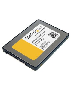 StarTech.com Caja Adaptadora SATA de 2,5 Pulgadas para Unidad de Estado Sólido SSD mSATA - Plata SAT2MSAT25