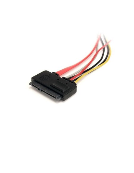 StarTech.com Cable de Extensión SATA de 22 Pines - Serial ATA Macho a SATA Hembra - 0,3m