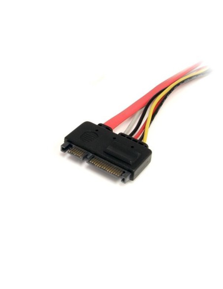 StarTech.com Cable de Extensión SATA de 22 Pines - Serial ATA Macho a SATA Hembra - 0,3m