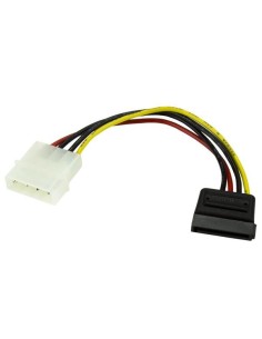 StarTech.com 0065030796330 Cable de Alimentación Adaptador MOLEX 4 Pines a SATA 15 Pines 15 cm