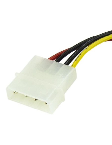 StarTech.com 0065030796330 Cable de Alimentación Adaptador MOLEX 4 Pines a SATA 15 Pines 15 cm