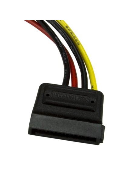 StarTech.com 0065030796330 Cable de Alimentación Adaptador MOLEX 4 Pines a SATA 15 Pines 15 cm