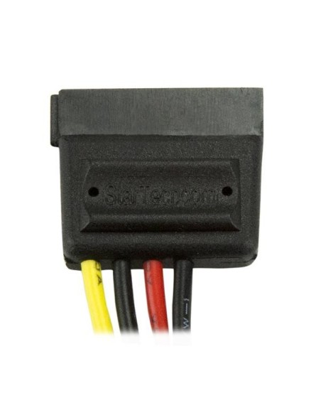 StarTech.com 0065030796330 Cable de Alimentación Adaptador MOLEX 4 Pines a SATA 15 Pines 15 cm