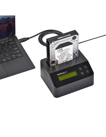 StarTech.com Base Dock USB 3.0 Borrador para Discos de 2,5 - Negro