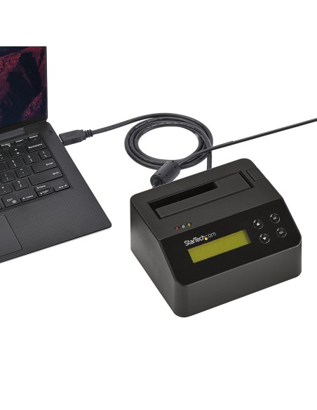 StarTech.com Base Dock USB 3.0 Borrador para Discos de 2,5 - Negro