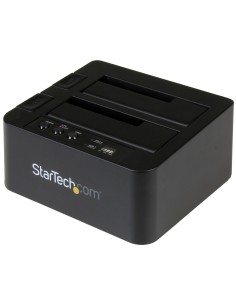 StarTech.com Base de Conexión Autónoma USB 3.1 10Gbps para SSD DD SATA de 2.5 - Negro
