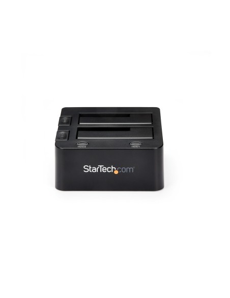 StarTech.com Docking Station USB 3.1 con UASP de 2 BahÍ­as para Disco Duro o SSD SATA de 2.5 o 3.5 Pulgadas - Negro