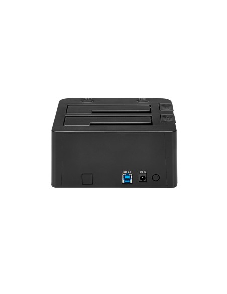 StarTech.com Docking Station USB 3.1 con UASP de 2 BahÍ­as para Disco Duro o SSD SATA de 2.5 o 3.5 Pulgadas - Negro