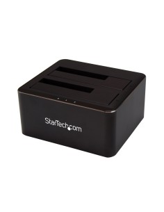 StarTech.com Docking Station USB 3.1 de 2 BahÍ­as SATA de 2,5 o 3,5 Pulgadas para SSD o Disco Duro Base de Conexión para Unidade