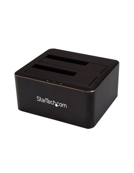 StarTech.com Docking Station USB 3.1 de 2 BahÍ­as SATA de 2,5 o 3,5 Pulgadas para SSD o Disco Duro Base de Conexión para Unidade