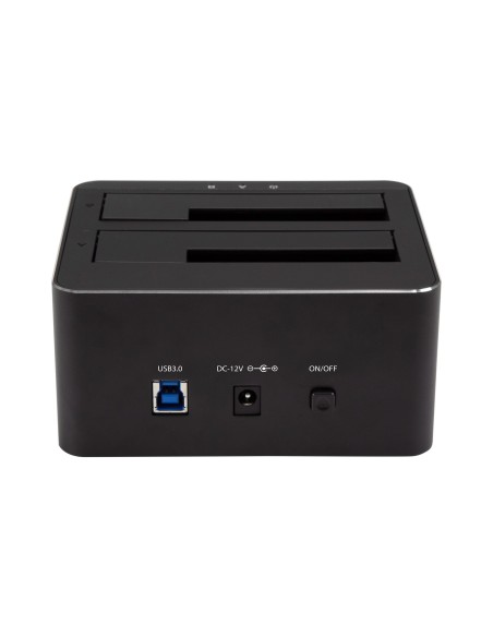 StarTech.com Docking Station USB 3.1 de 2 BahÍ­as SATA de 2,5 o 3,5 Pulgadas para SSD o Disco Duro Base de Conexión para Unidade