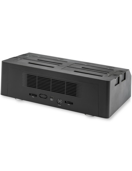 StarTech.com Docking Station USB 3.1 10Gbps de 4 BahÍ­as SATA para Discos Duros y SSDs de 2,5 o 3,5 Pulgadas - Base USB-C de 4 B