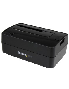 StarTech.com Docking Station USB 3.1 para Unidades SATA de 2.5 y 3.5 Pulgadas - Replicador de Puertos USB-A USB-C o eSATA - Negr