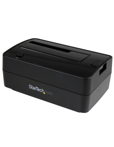 StarTech.com Docking Station USB 3.1 para Unidades SATA de 2.5 y 3.5 Pulgadas - Replicador de Puertos USB-A USB-C o eSATA - Negr