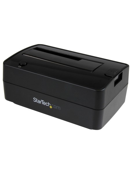 StarTech.com Docking Station USB 3.1 para Unidades SATA de 2.5 y 3.5 Pulgadas - Replicador de Puertos USB-A USB-C o eSATA - Negr