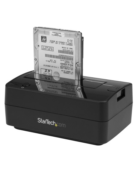 StarTech.com Docking Station USB 3.1 para Unidades SATA de 2.5 y 3.5 Pulgadas - Replicador de Puertos USB-A USB-C o eSATA - Negr