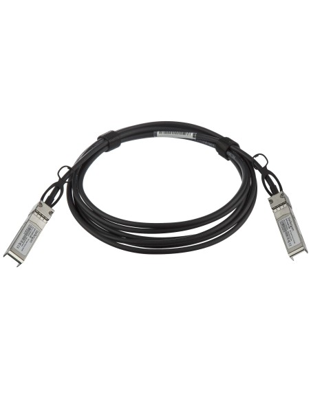 StarTech.com Cable de 3m SFP+ Direct-Attach Twinax MSA - 10 GbE Macho a Macho - Negro