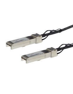 StarTech.com Cable de 5m SFP+ Direct-Attach Twinax MSA - 10 GbE Macho a Macho - Negro