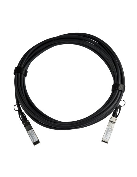 StarTech.com Cable de 5m SFP+ Direct-Attach Twinax MSA - 10 GbE Macho a Macho - Negro
