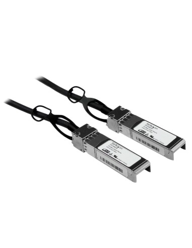 StarTech.com Cable de 3m SFP+ Direct Attach Twinax Pasivo Ethernet de 10 Gigabits Compatible con Cisco SFP-H10GB-CU3M - 10 GbE -