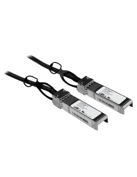 StarTech.com Cable de 5m SFP+ Direct Attach Twinax Pasivo Ethernet de 10 Gigabits Compatible con Cisco SFP-H10GB-CU5M - 10 GbE -