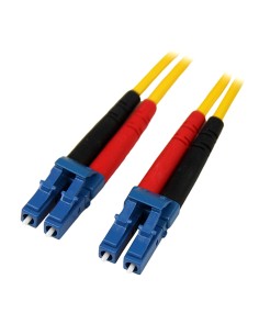 StarTech.com Cable de Red de 7m Monomodo Dúplex Fibra Í?ptica LC-LC 9 125 Macho a Macho - Amarillo