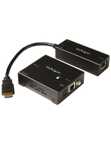 StarTech.com Kit Extensor con Transmisor Compacto - HDMI por Cat5 - Hasta 4K Negro
