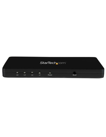 StarTech.com Divisor HDMI de 4 Puertos de VÍ­deo 4K - Splitter Multiplicador 1x4 HDMI de Aluminio Sólido - 4K 30 Hz