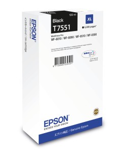 CARTUCHO TINTA EPSON C13T755140 NEGRO T7551