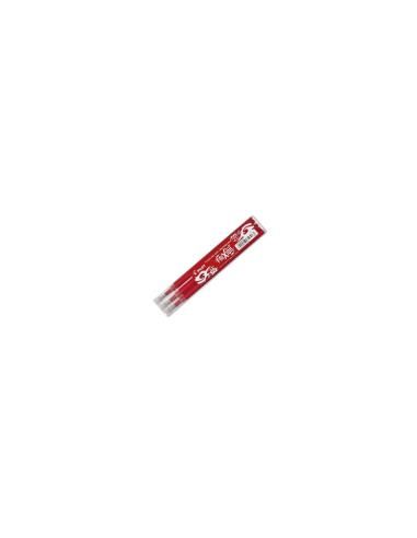 3 UNIDADES RECAMBIOS PARA BOLIGRAFO PILOT BORRABLE FRIXION BALL 0.7 ROJO BLS-FR7-R-S3
